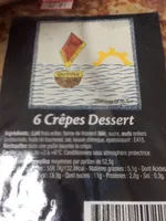 6 Crêpes Dessert