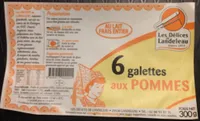 6 galettes de froment aux pommes
