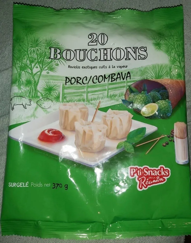 Bouchons porc/combava