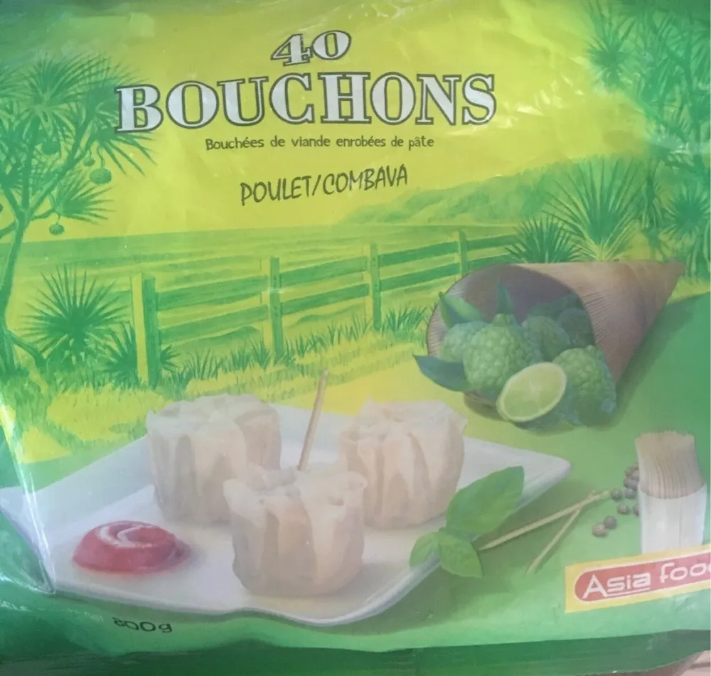 Bouchons poulet/combava
