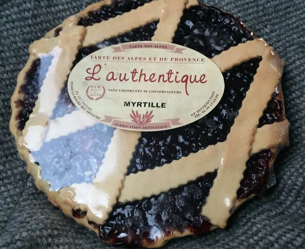 L'authentique - Tarte aux myrtille