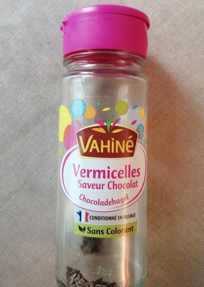 Vermicelles saveur chocolat