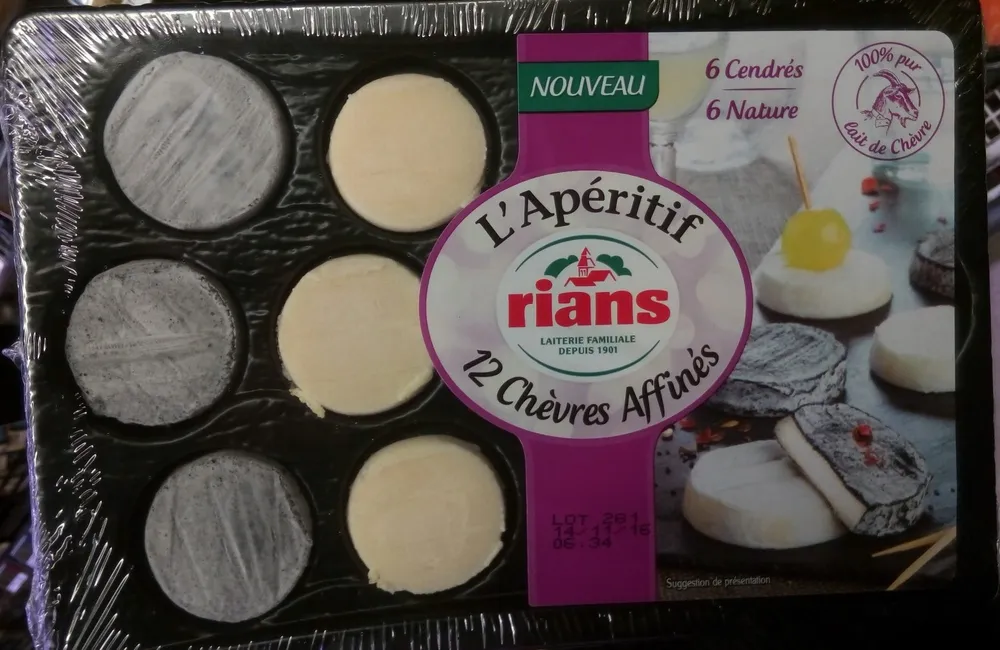 L'Apéritif 12 chèvres affinés