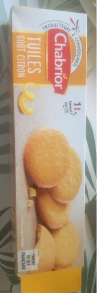Tuiles gout citron