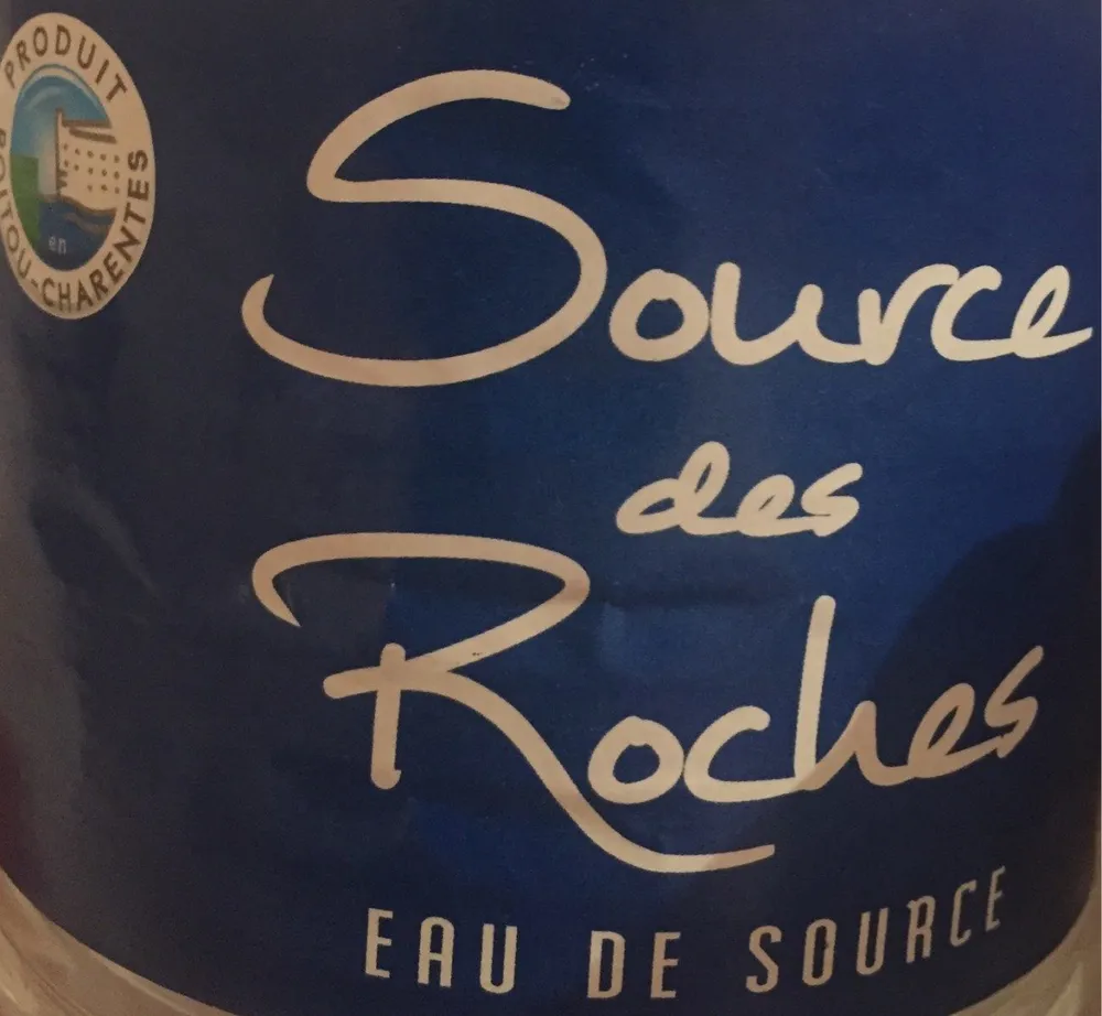 Eau de source