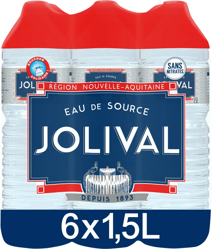 Jolival Eau de Source 6x1.5L