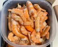 Crevettes entieres cuites réfrigérées