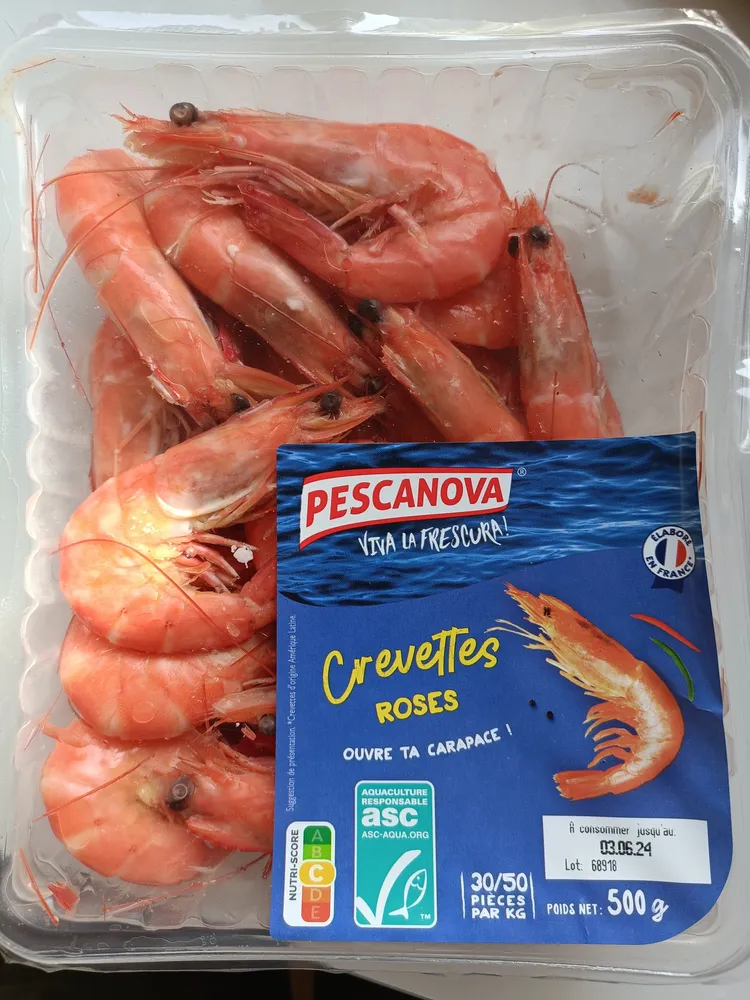 Crevettes ROSES