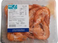 Crevettes entières cuites réfrigerées