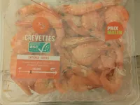 Crevettes entières cuites