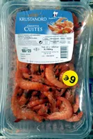 Crevettes cuites