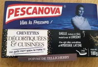 Crevettes decortiquees et cuisinees