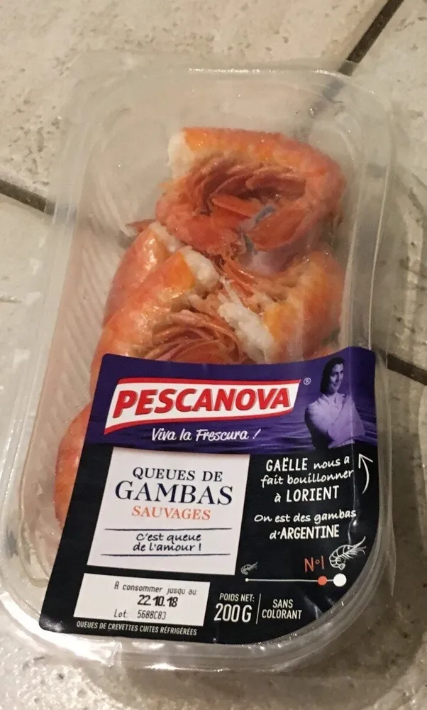 Queues de gambas