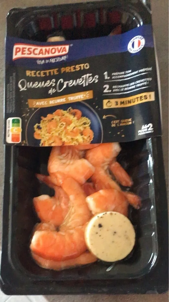 Queues de crevette