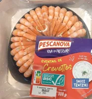 Éventail de crevettes