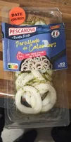Calamars avec huile d'olive, ail & persil