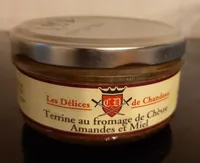 Terrine au fromage de chèvre amandes et miel