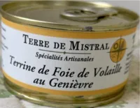 Terrine de foie de volaille au genièvre