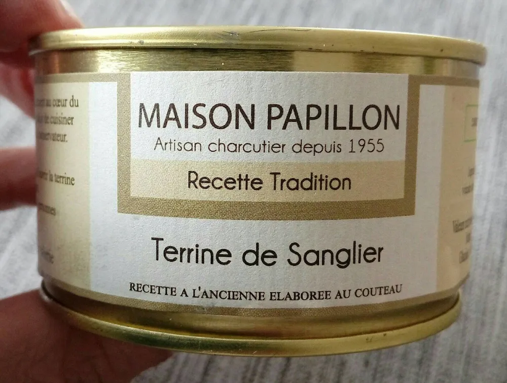 Pâté De Sanglier Maison Papillon