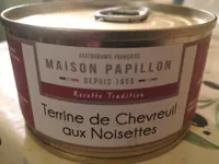 Terrine de chevreuil aux noisettes