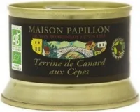 Terrine Canard Pur Volaille Aux Cepes