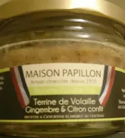 Terrine de volaille gingembre et citron confit