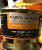 Terrine de canard à l’orange