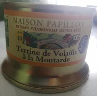 150G Terrine Pur Volaille Moutarde Ancienne