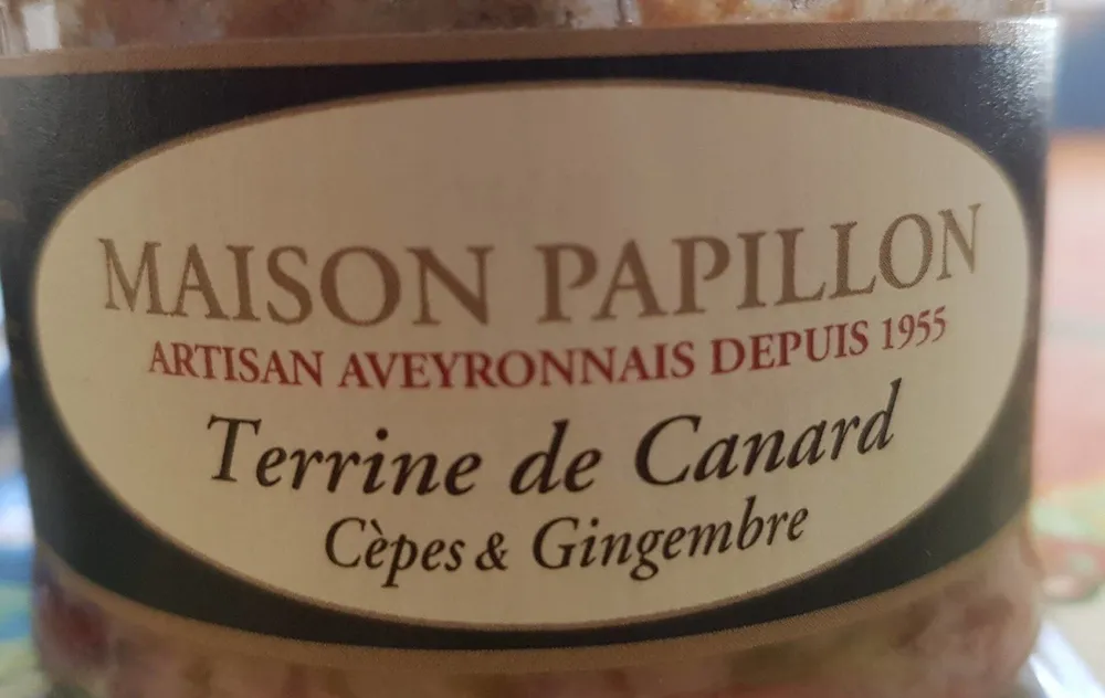 Terrine de Canard Cèpes & Gingembre