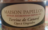 Terrine de Canard Cèpes & Gingembre