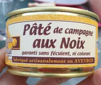 Pâté de campagne aux noix