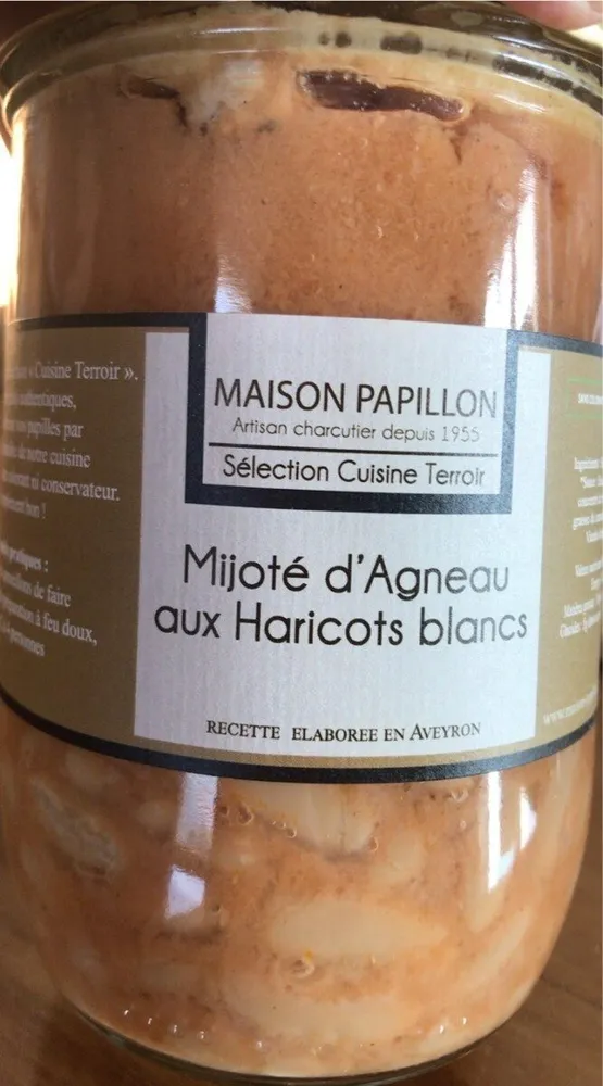 Mijoté d’agneau aux haricots blancs