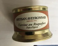 Terrine au roquefort pain d'épices