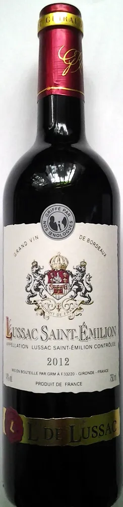 Lussac Saint-Emilion 2012