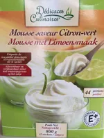 Mousse saveur citron-vert