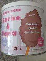 Sucre pour barbe a papa parfum cola