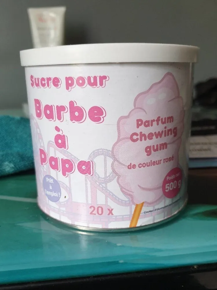 Sucre pour barbe à papa