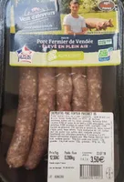 Chipolatas Porc Fermier au Muscadet