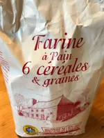 Farine à pain 6 céréales et graines