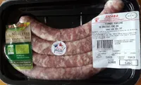 Saucisse porc bio