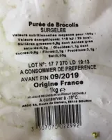 Puree de brocolis