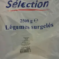 Haricots verts surgelés