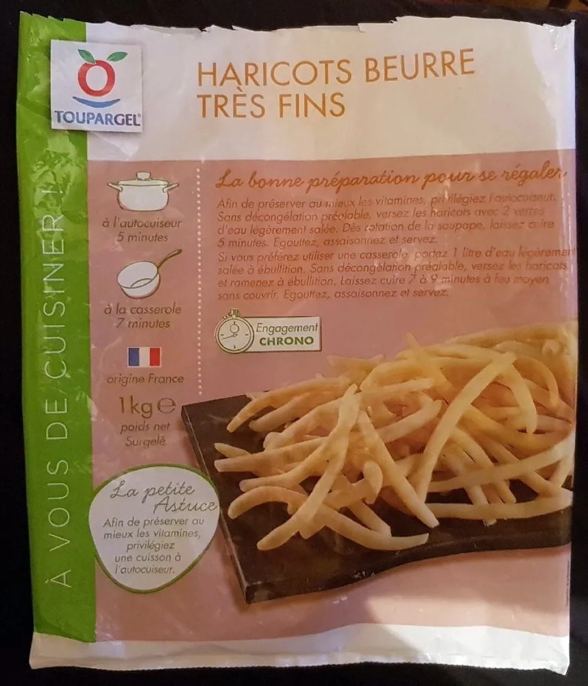 Haricots beurre très fins