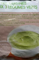 Purée Cuisinée aux 3 Légumes Verts
