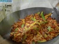 Poelee de legumes cuisinés facon wok