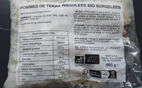 Pommes de terre rissolées bio surgelées