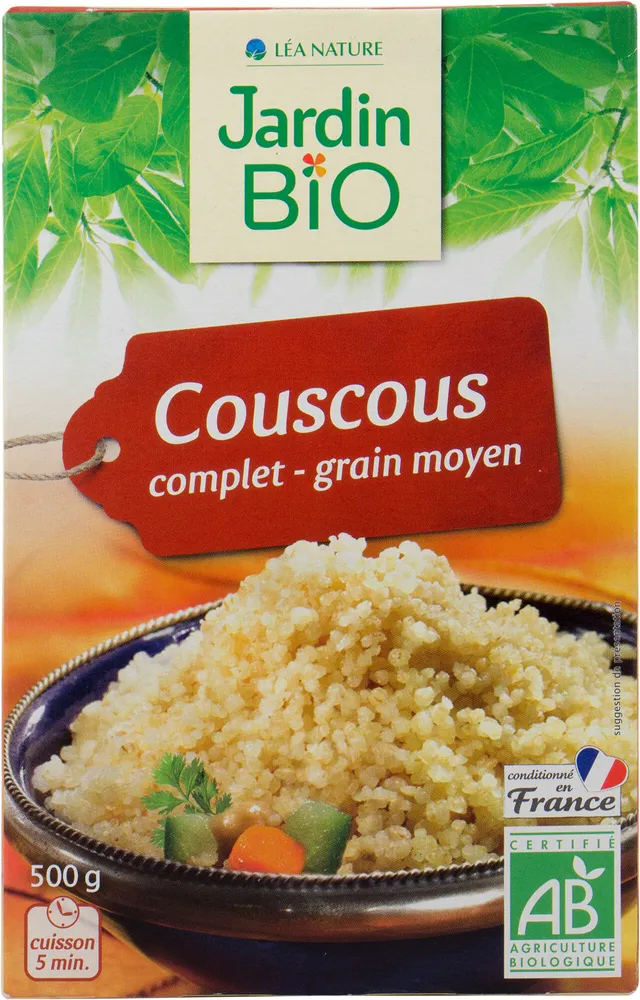 Couscous complet -  grain moyen