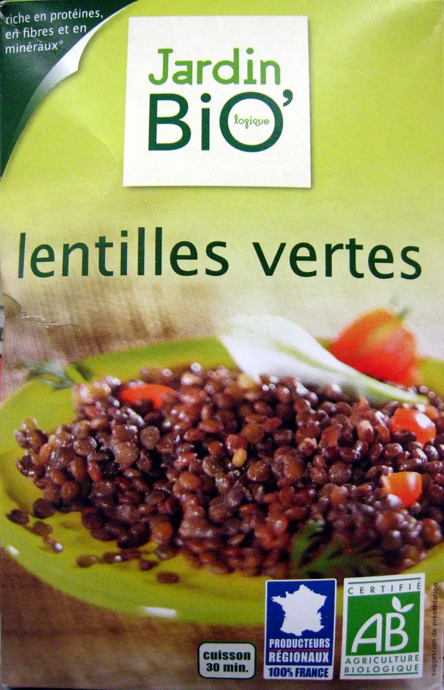 Lentilles vertes Bio