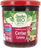 Jardin bio Confiture Cerises imp