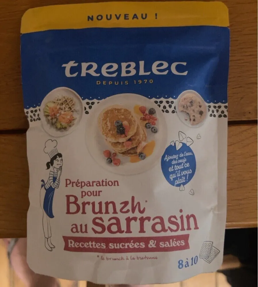 Preparation pour Brunch au sarrasin